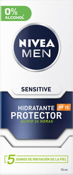 Nivea Men Sensitive Moisturizing Cream SPF 15 (75ml)