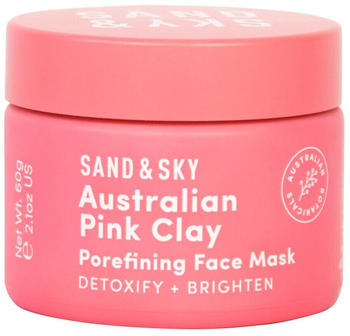 Sand & Sky Australien Pink Clay Porefining Face Mask (60g)