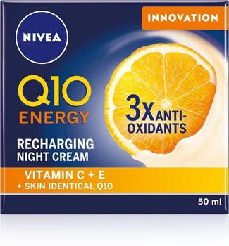 Nivea Q10 Energy Recharging Night Cream (50 ml)