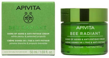 Apivita Bee Radiant Signs of Aging & Anti-Fatigue Cream Rich Texture (50 ml)