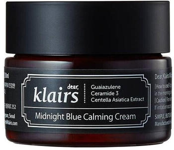 dear, klairs Midnight Blue Calming Cream (30ml)