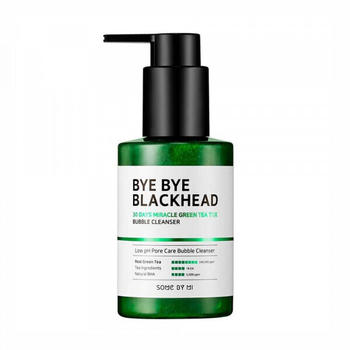 Some by Mi Bye Bye Blackhead 30 Days Miracle Green Tea Tox Bubble Cleanser (120 ml)