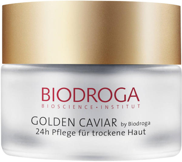 Biodroga Golden Caviar 24-Stunden Pflege für trockene Haut (50ml)