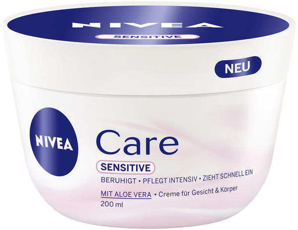 Nivea Care sensitive Pflegecreme (200ml)