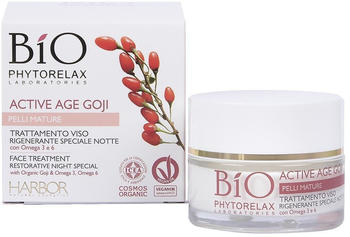 Phytorelax Active Age Goji - Face Treatment Restorative Night Special (50 ml)