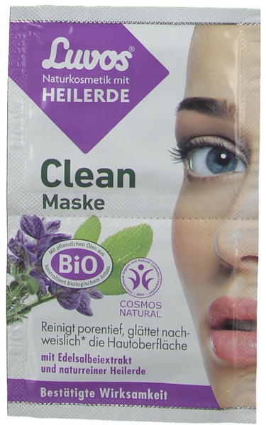 Luvos Naturkosmetik Clean Maske (2x7,5ml)
