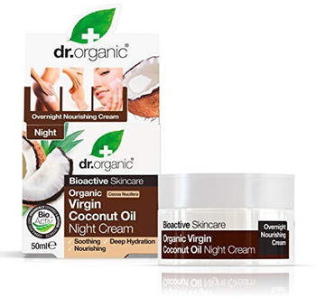 Dr. Organic Virgin Coconut Oil Night Cream (50ml)