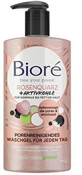 Bioré Rosenquarz + Aktivkohle Porenreinigendes Waschgel (200ml)