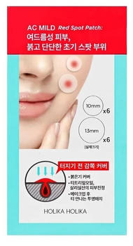 Holika Holika AC & MILD Red Spot Patch 12