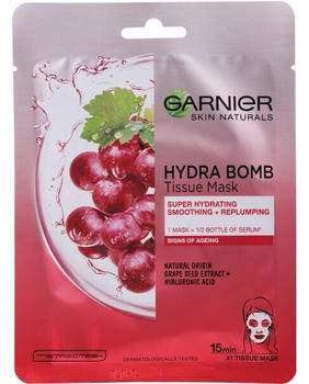 Garnier Naturals Hydra Bomb Sheet Mask Grape Seeds (28g)