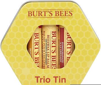 Burt's Bees Trio Tin Lip Balm Set