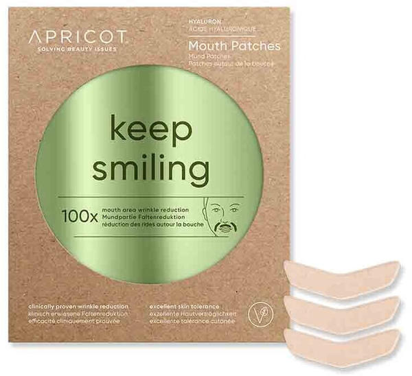 Apricot Keep Smiling Mouth Patches (100pcs.)