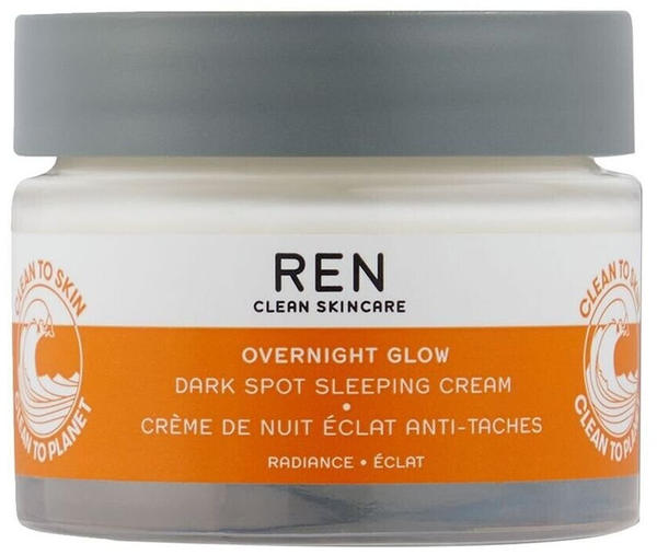 REN Overnight Glow Dark Spot Sleeping Cream (50ml)