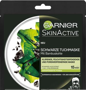 Garnier SkinActive Schwarze Tuchmaske