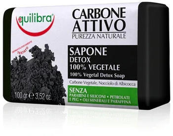 Equilibra Active Coal Detox Face Soap (100g)