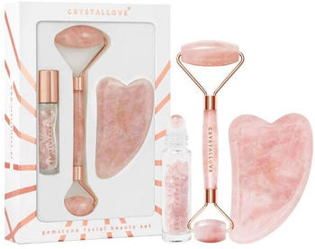 Crystallove Facial Beatuy Set Pink Quartz