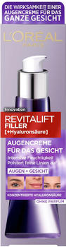 L'Oréal Revitalift Filler + Hyaluronsäure Augencreme (30ml)