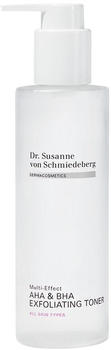 Dr. Susanne von Schmiedeberg Multi-Effect AHA + BHA Exfoliating Toner (200ml)