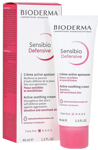 Bioderma Sensibio Defensive beruhigende Creme (40ml)