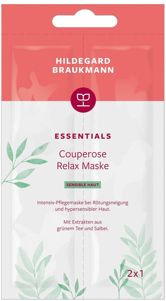 Hildegard Braukmann Essentials Couperose Relax Maske (2x7ml)