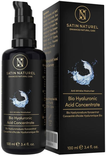 Satin Naturel Bio Hyaluronic Acid Concentrate Anti-Wrinkle Moisturiser (50ml)