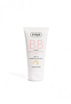 Ziaja BB Cream Normal, Dry and Sensitive Skin Natural (50ml)