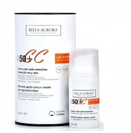 Eigenschaften & Allgemeine Daten Bella Aurora Anti-dark Spots CC Cream SPF50 Protect (30ml)