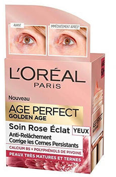 Loreal L'Oréal Age Perfect Goldenes Zeitalter Rose Eyes Radiance Care (15 ml)