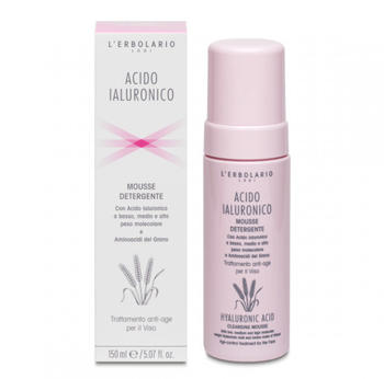 L'Erbolario Hyaluronic Acid Cleansing Mousse (150ml)