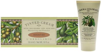 L'Erbolario Tinted Cream with Macadamia and Avocado Hazel Hue (30ml)