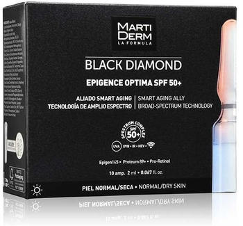 Martiderm Black Diamond Epigence Optima SPF 50+ 10 Ampoules