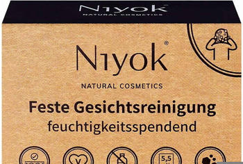 Niyok Feste Gesichtsreinigung Patchouli (80 g)