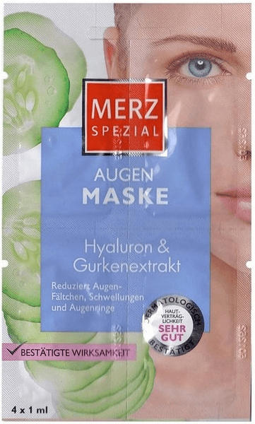 Merz Spezial Augen Maske Hyaluron + Gurkenextrakt Maske (4ml)