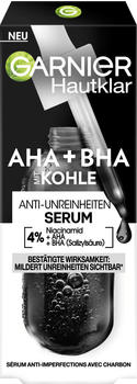 Garnier Hautklar AHA+ BHA mit Kohle Anti-Unreinheitenserum (30ml)