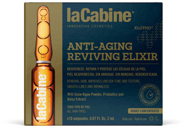 Gesichtsserum Eigenschaften & Allgemeine Daten La Cabine Anti-Ageing Reviving Elixir Ampoules (10 x 2 ml)