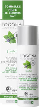Logona purify klärendes Feuchtigkeits-Fluid (30ml)