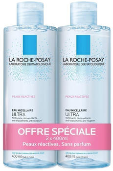 La Roche Posay Micellar Cleansing Fluid Ultra Sensitive Skin (2x400ml)