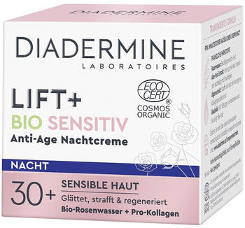 Diadermine Lift + Bio Sensitiv Anti-Age Nachtcreme (50 ml)