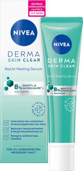 Nivea Derma Skin Clear Peeling Serum Nacht (40ml)