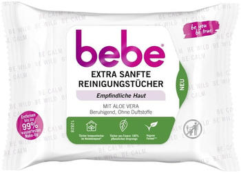 Bebe More Extra Sanfte Reinigungstcher Empfindliche Haut (25 Stk.)