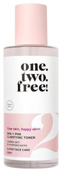 one.two.free! AHA + PHA Clarifying Toner (100ml)
