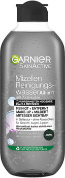 Garnier SkinActive Mizellen Reinigungswasser All-in-1 mit Aktivkohle (400ml)