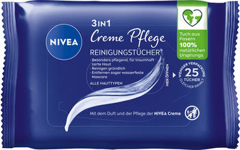 Nivea 3in1 Creme Pflege Reinigungst&uuml;cher (25Stk.)