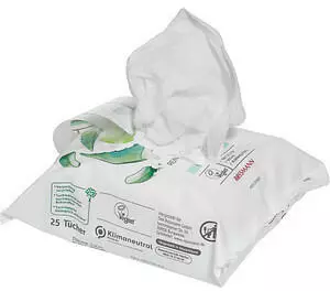 Alterra 3in1 Feuchte Reinigungst&uuml;cher Bio-Aloe Vera (25 Stk.)
