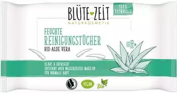 Blütezeit Feuchte Reinigungstücher Bio-Aloe Vera