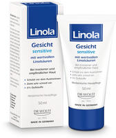Linola Gesicht sensitive - Gesichtscreme ohne Duftstoffe 50 ml