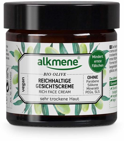 Alkmene HYALURON Bio-Olive Reichhaltige Gesichtscreme (50ml)