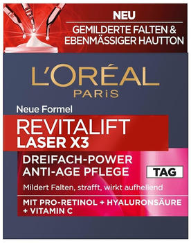 Loreal L'Oréal Revitalift Laser X3 Dreifach Power Anti-Age Creme (50ml)