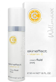 Wellmaxx Skineffect + Vitamin C cream fluid [rich] (50ml)