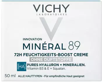 Vichy Mineral 89 Creme ohne Duftstoffe (50ml)